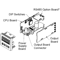 [RBC48004] C48 Replacement Board 3 Preset Relay NPN-OC