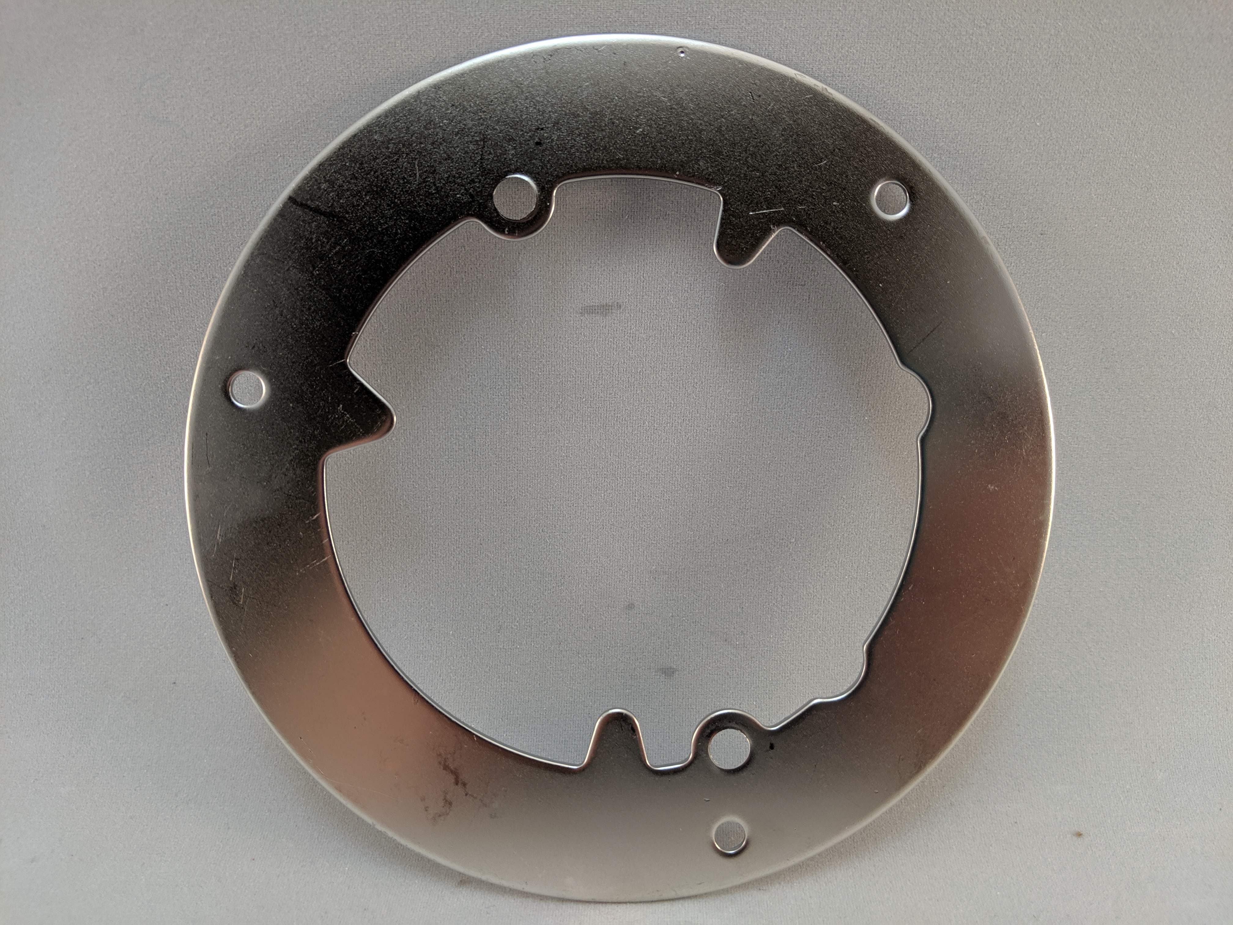 4" STAINLESS STEEL REAR MOUNT FLANGE FOR 300 SERIES