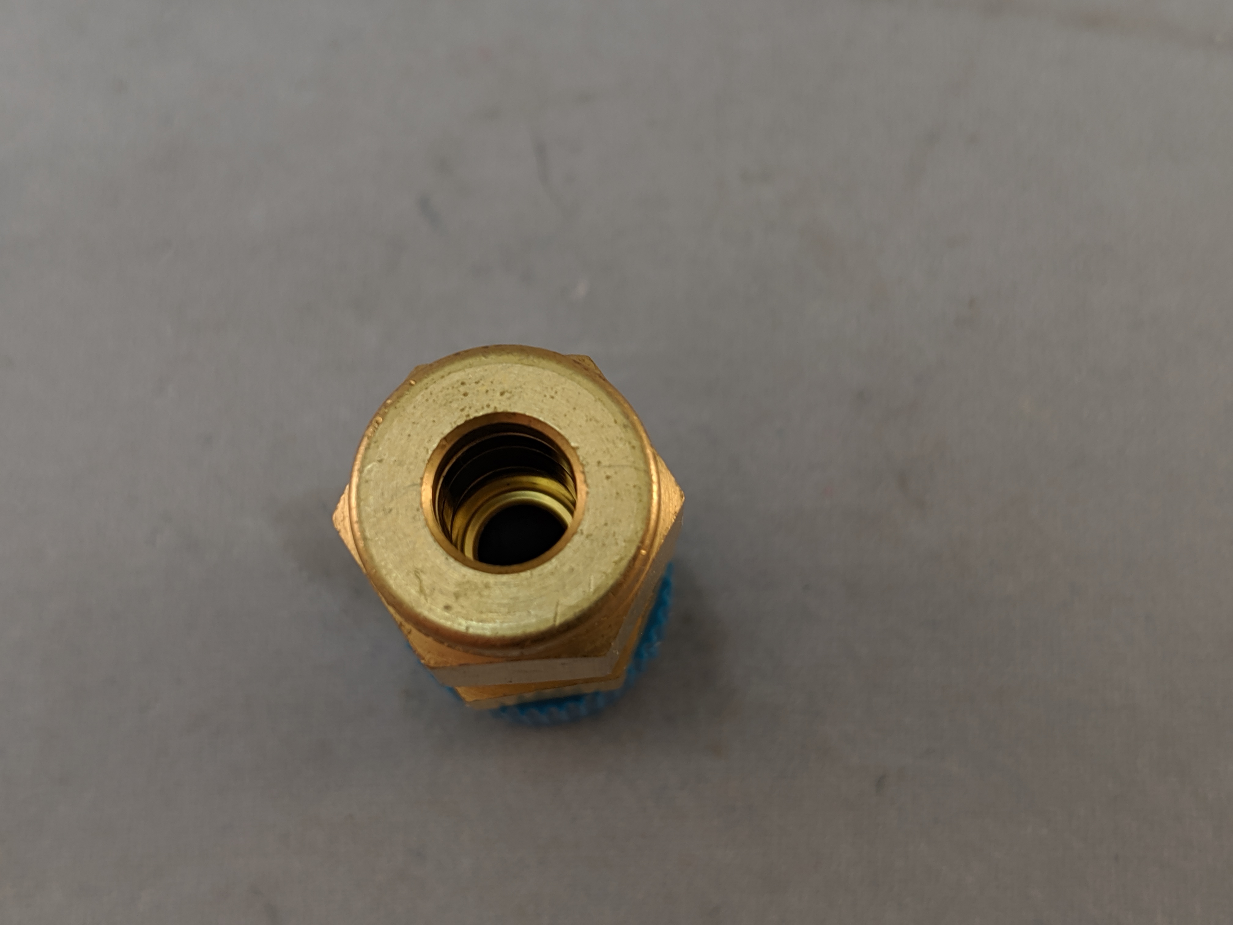 1/4 SWAGELOK X 1/4 MNPT, BRASS 4-4FBZ-B