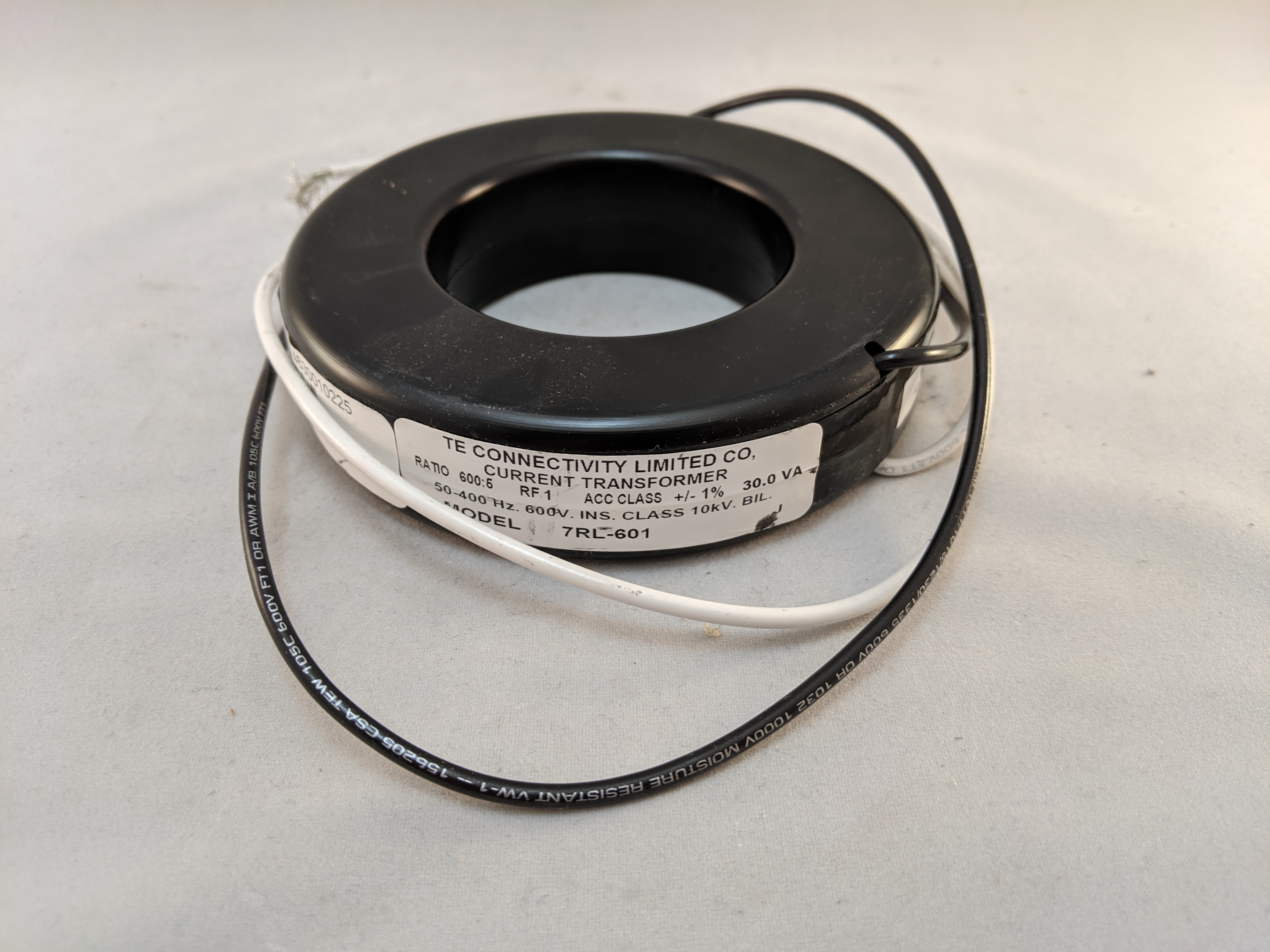 CURRENT TRANSFORMER 600:5 2.5" I.D.