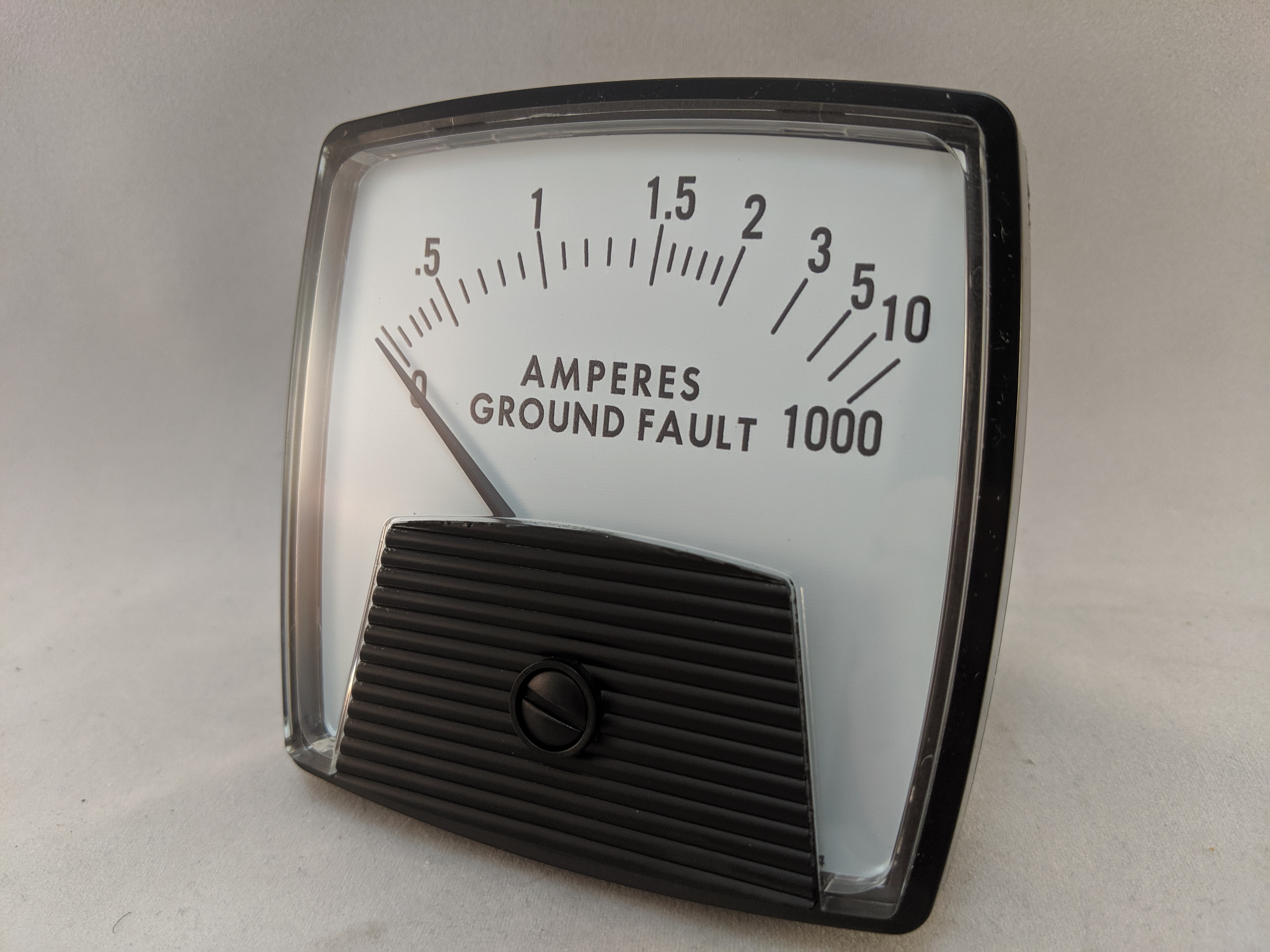 BIG LOOK 3.5" R= 0-1mADC S= 0-1000A GROUND FAULT 250300FAXX ST90DC1MA1000