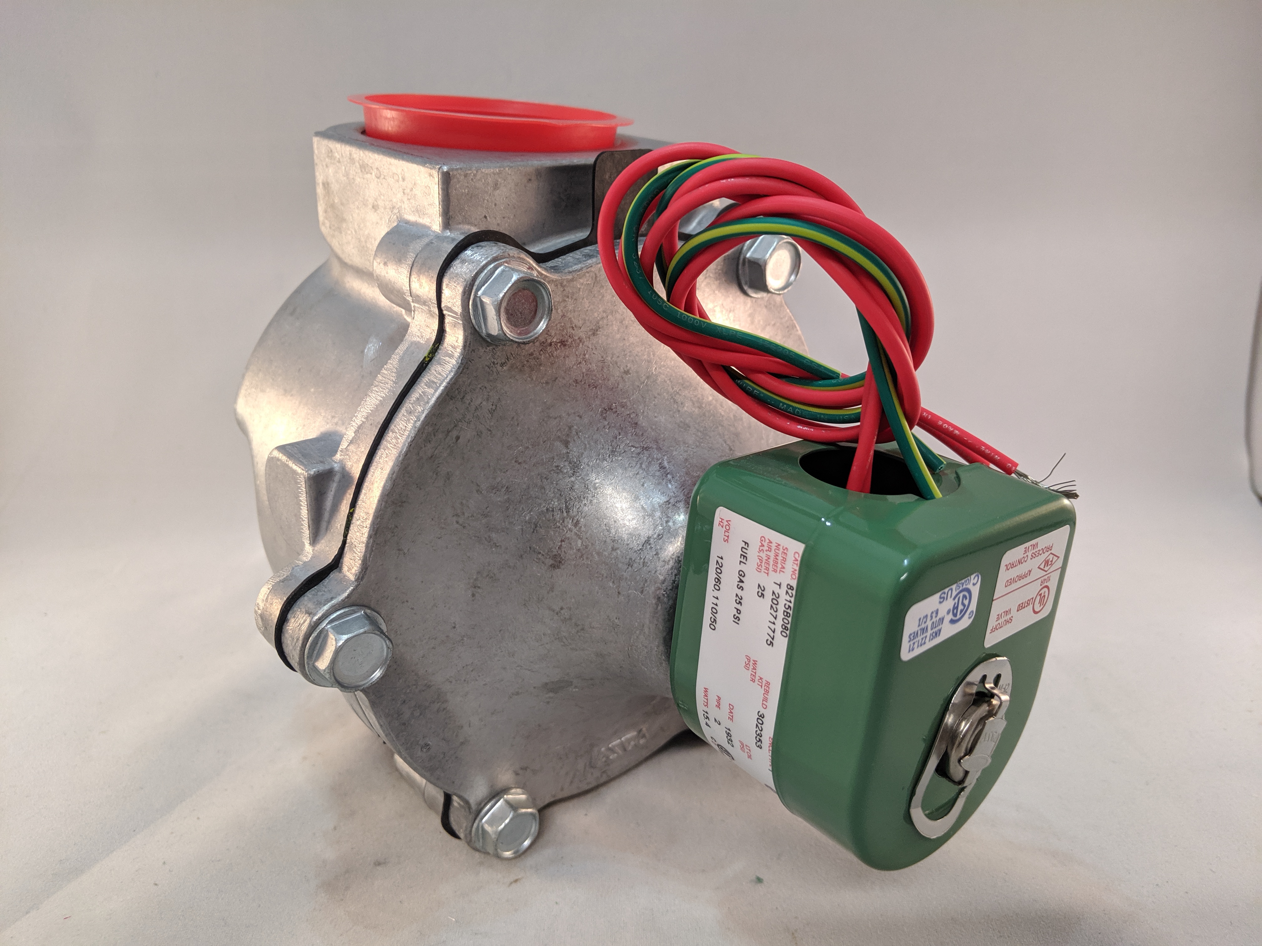 SOLENOID VALVE 2W NC 2"NPT ALUMINUM BODY