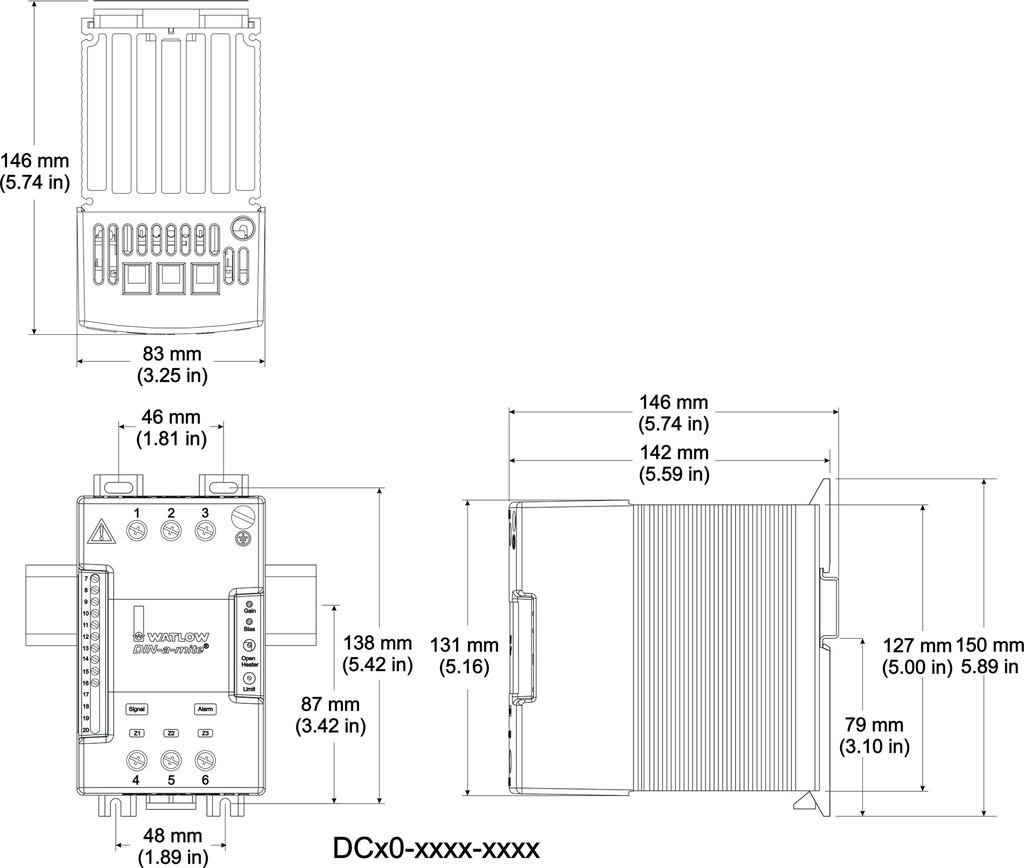 DIN-A-MITE C Power Controller