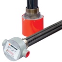 2" Screw Plug Tubular Heater, 1500W,