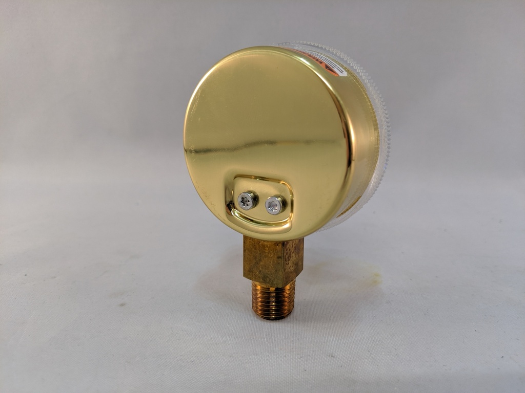 2" BRASS PRESSURE GAUGE 0-600PSI