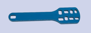 Large ball valve handle wrench.  Fits most 1-1/4" to 2" ball valves.  Works with 3/8" drive socket wrench (not included) (copy)