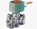 ASCO Series 214 Gas Shut Off Solenoid Valve (8214), 2 WAY, NORMALLY CLOSED, ALUMINUM BODY, 3/4"NPT