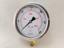 PRESSURE GAUGE 4", L.F. 1/4" BTM, 1% ACCURACY BRNZ, 0-3000PSI/KPA