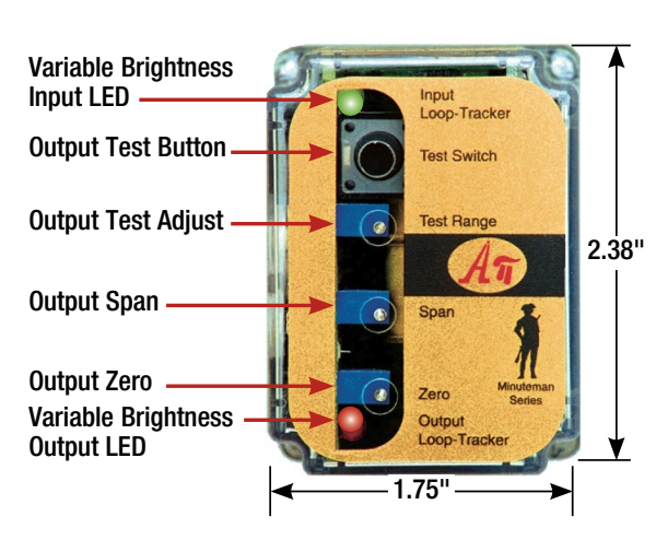 API 4380 G Series DC to DC Transmitter, Fully Isolated