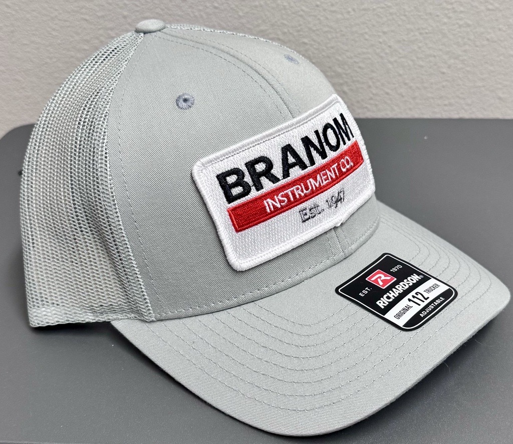 Quarry Trucker Hat, Branom Logo Patch