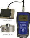 FG-7000L-M-10, Digital Force Gauge with Remote Mini-Ring Type Load Cell 2250 lb (10 kN), Data Output