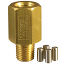 910.12.200 Series Piston Snubber, Brass, 1/4" NPT, 5000 psi