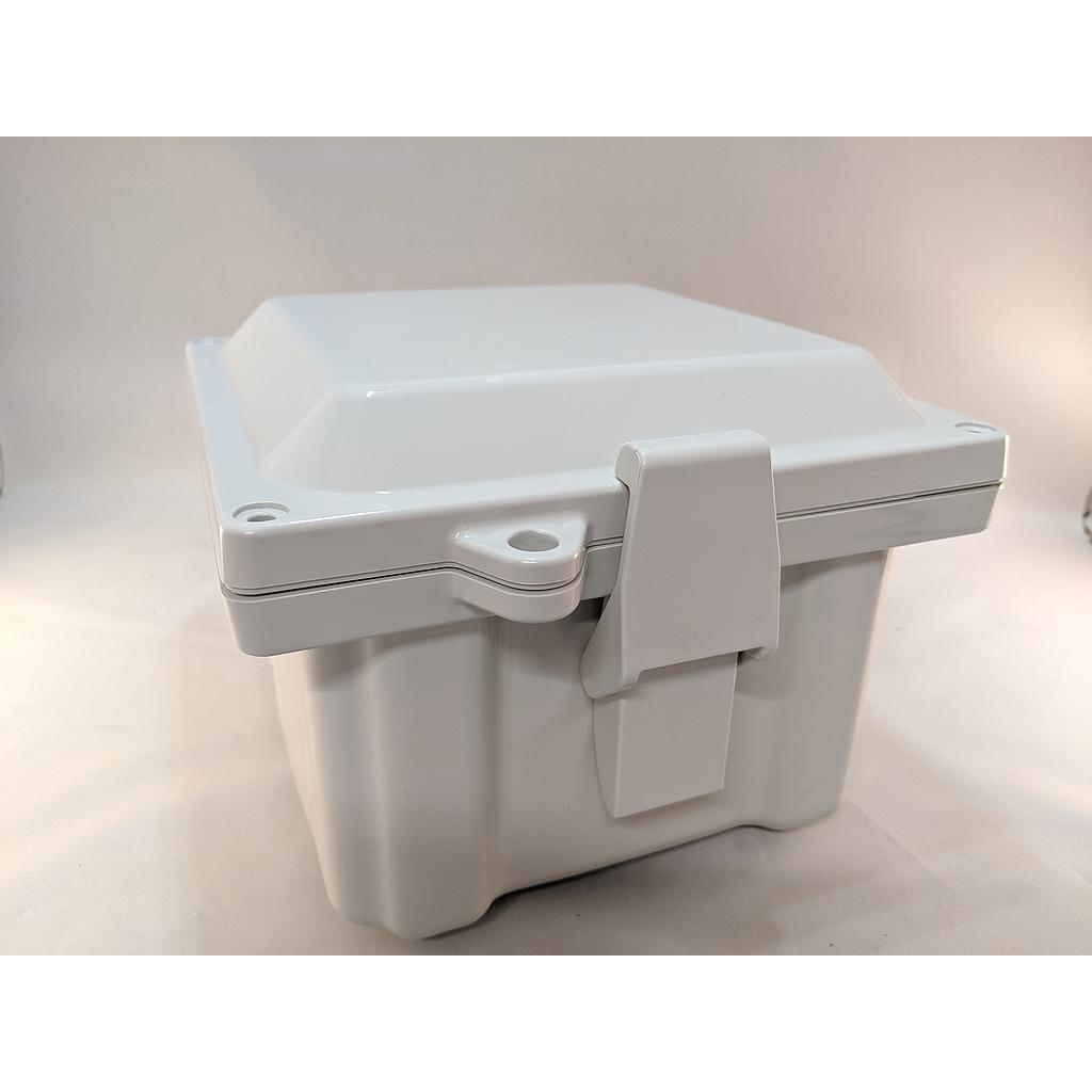 HEARTLAND SERIES ENCLOSURE 6X6X4 W/HINGED OPAQUE COVER