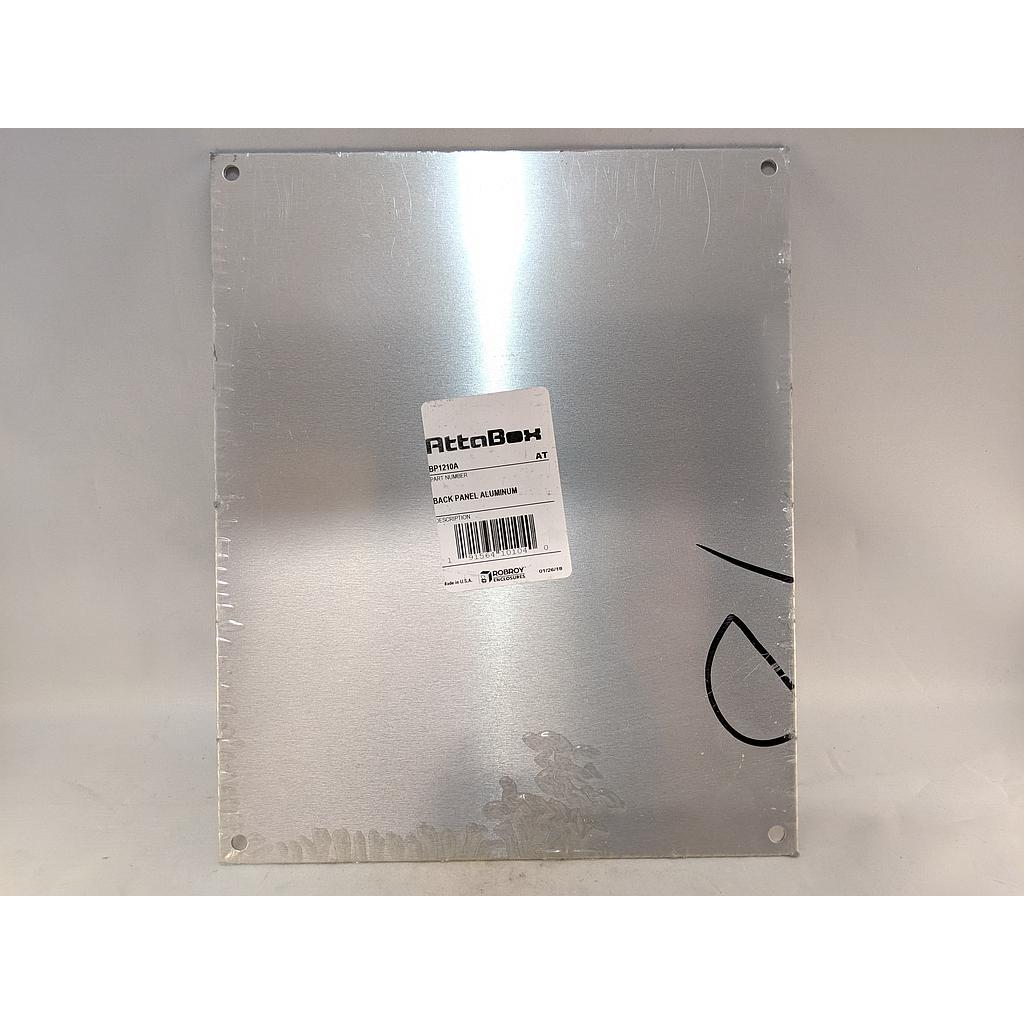 ALUMINUM BACK PANEL FOR 12X10 HEARTLAND & FREEDOM SERIES