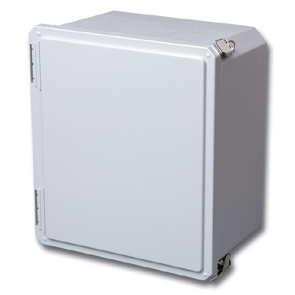 FREEDOM POLY ENCLOSURE 12X10X6 NEMA 4X HINGED W/LATCHES