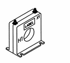 CURRENT TRANSFORMER 250:5 WITH FEET & TERMINALS