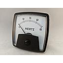 PANEL FREQUENCY METER 2.5" 120VAC 45-65HZ BIG LOOK STYLE 254250AJAJ