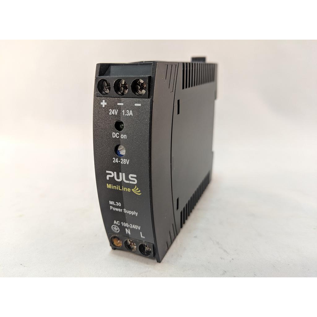 POWER SUPPLY 24VDC 1.3A, 30W