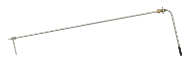 STAINLESS STEEL PITOT TUBE, POCKET SIZE, 6" INSERTION, 1/8" COMPRESSION FITTING