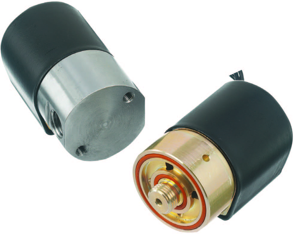 D SERIES HIGH FLOW MINIATURE SOLENOID VALVE, 3 WAY, N.C., LINE CONNECTION, 1/4"NPT, 24VDC