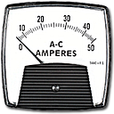 4.5" BIG LOOK PANEL METER, R= 0-600VAC S=0-600VAC