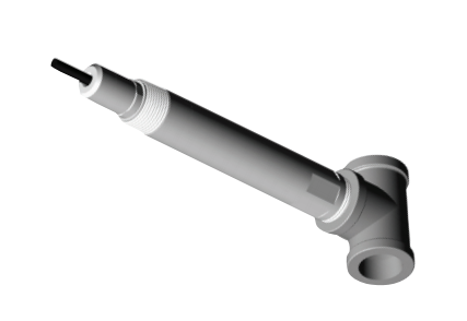 AquaSensors DataStick Conductivity Resistivity Measurement System1 Inch Tee Mounting, CPVC