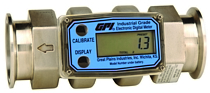 Precision Turbine Meter; SS; 1.5" W/2" Triclamp; Q9 Electronics