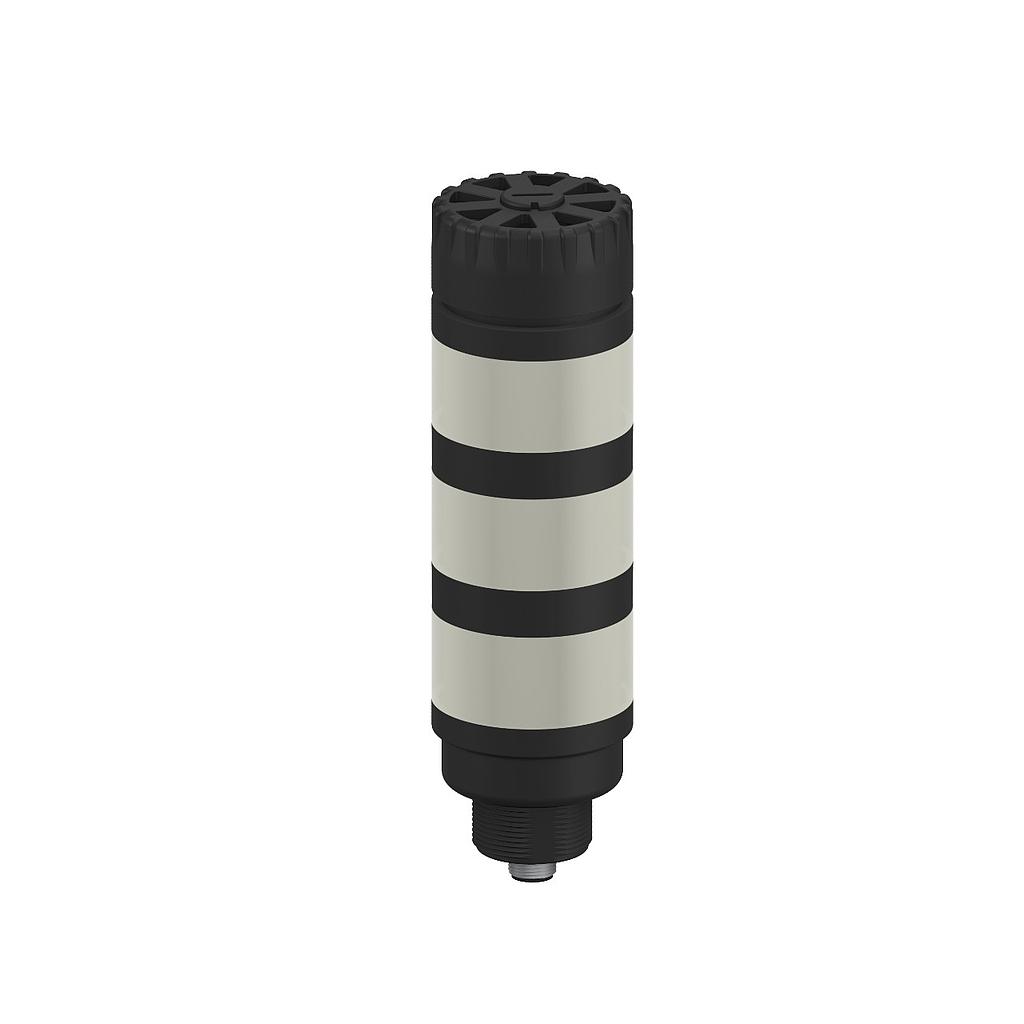 TL50 Pro Tower Light with Sealed Omni-directional Audible, Standard Black Housing: 3 Segment, TL50P3AOSQ