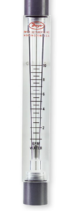 VISI-FLOAT FLOWMETER 5-50 SCFM