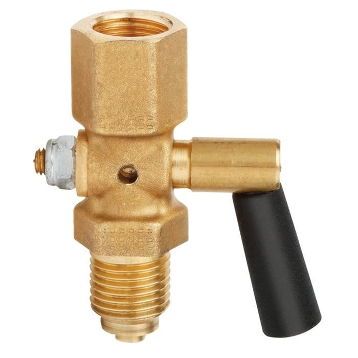 910.10 Series Gauge Cock, T Handle, Brass, 1/4" NPTF to 1/4" NPTM, 150 psi