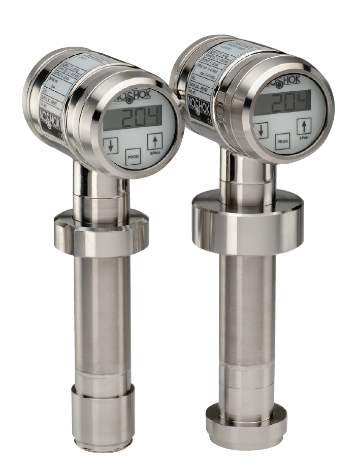 Noshok, 20 (204) Series Pressure & Level Sanitary Transmitter, King Gage Standard