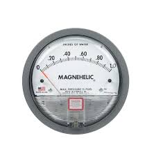 Magnehelic Differential Pressure Gauge, 100MM H2O