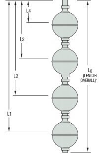 Gems LS-800 Series Multi-Point Level Switch