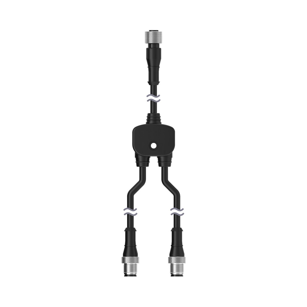 Splitter M12F To M12M And M12M Connectors, CSF-M12F51M12M41- 806240