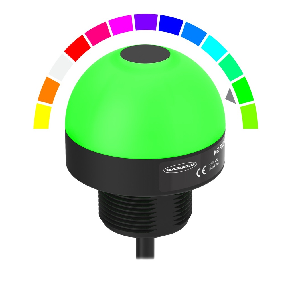 K50 Pro Optical With Io-Link Series: Rgb Fixed-Field Sensor, K50PFF100KQP