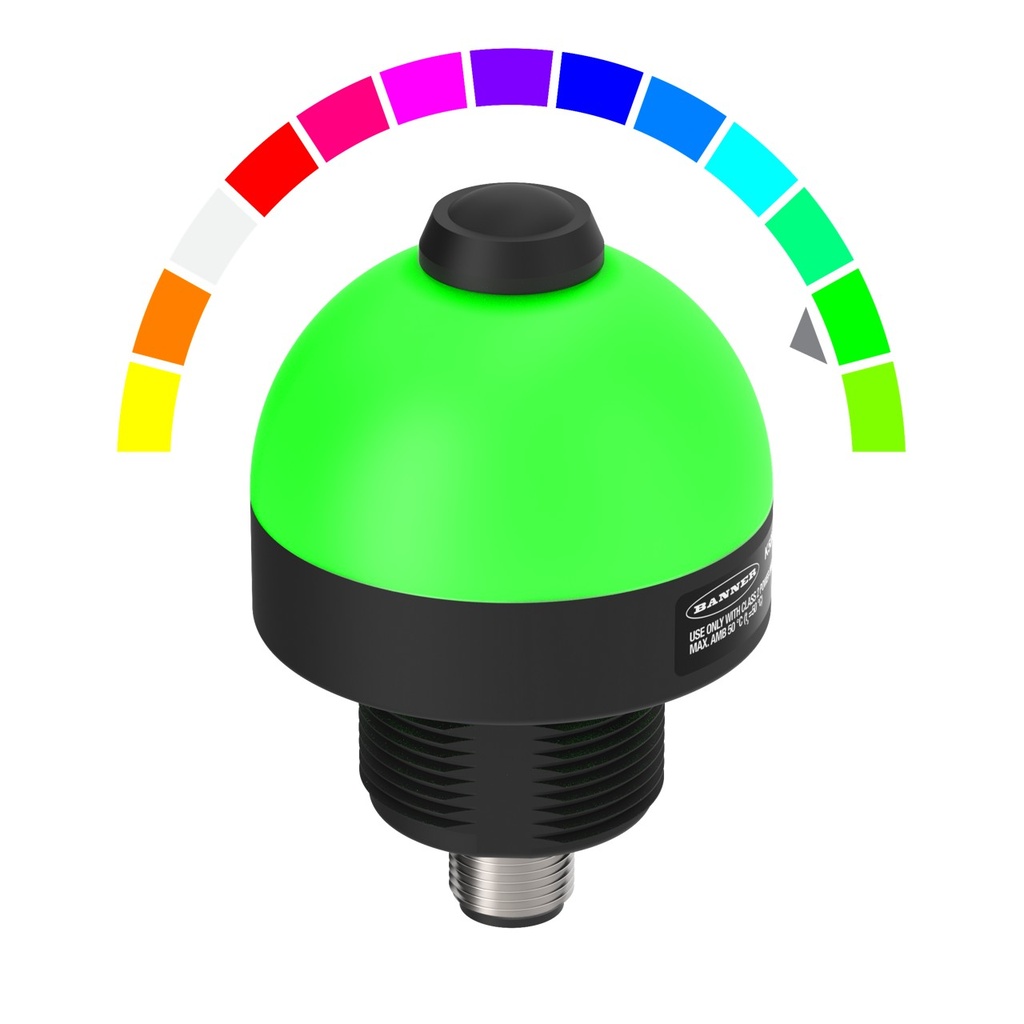 K50 Pro Push Button With Io-Link Series: Rgb Push Button, K50PPBKQ