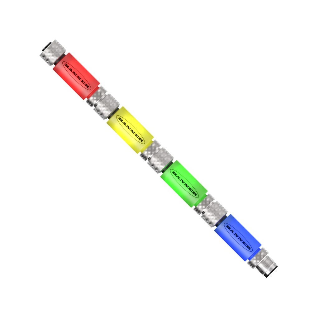 Tl15 Series Kit: 4-Color In-Line Status Indicator, TL15BGYRQ