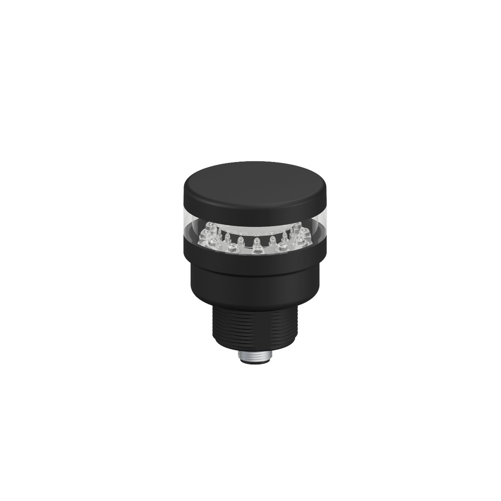 Tl50 Pro Tower Light, Beacon Black Housing: 1 Segment, TL50PBL1Q