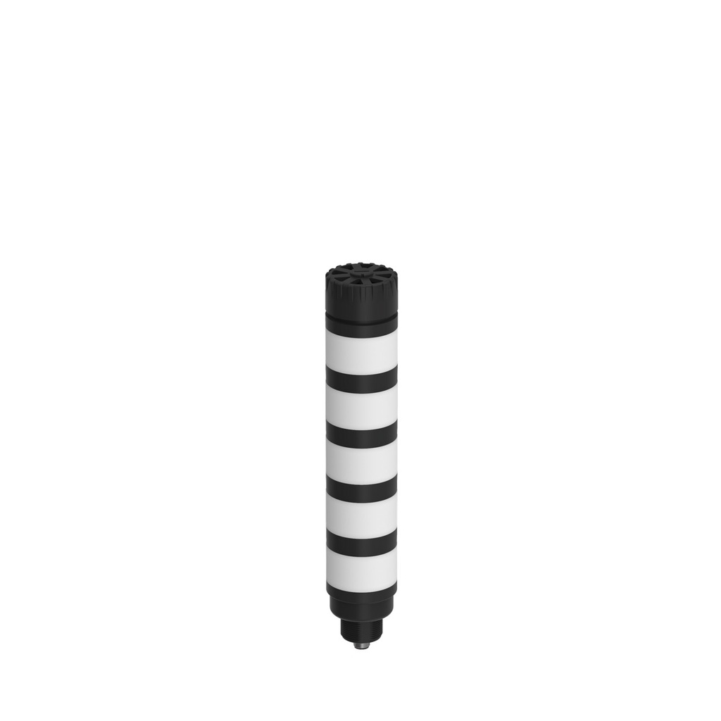 Tl50 Pro Tower Light With Audible, Standard Black Housing: 5 Lighted Segments, TL50P5AQ