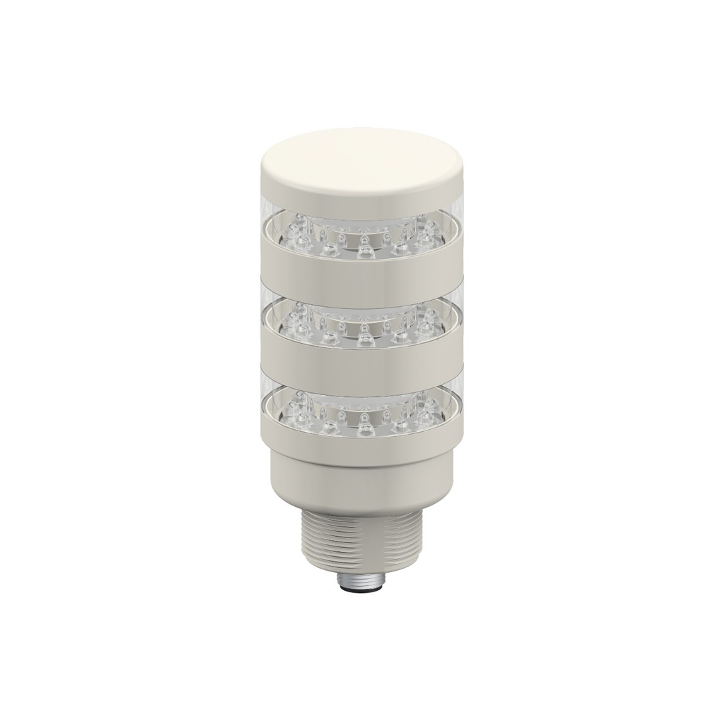 Tl50 Pro Tower Light, Beacon Gray Housing: 3 Segment, TL50PBL3CQ