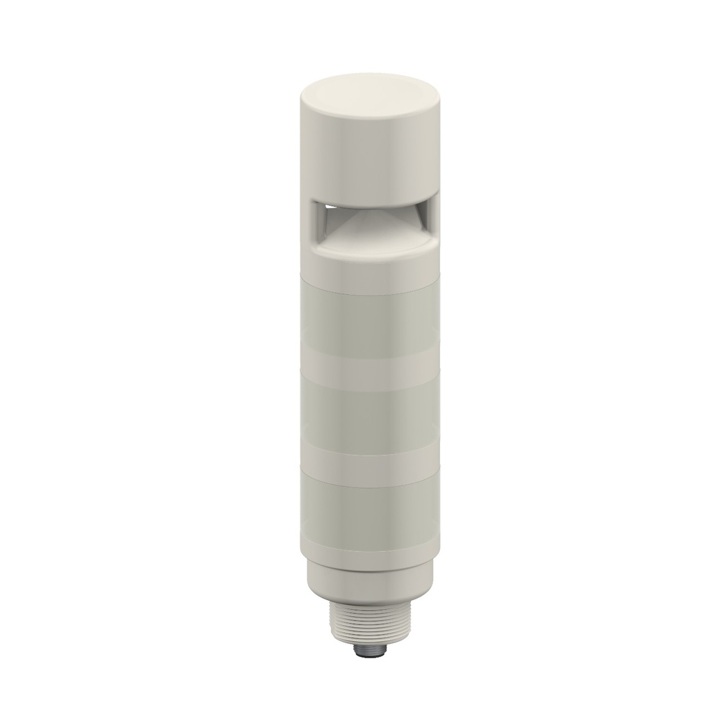 Tl50 Pro Tower Light With Io-Link Sealed Omni-Directional Audible, Standard Gray Housing: 3 Lighted Segments, TL503AOSKCQ