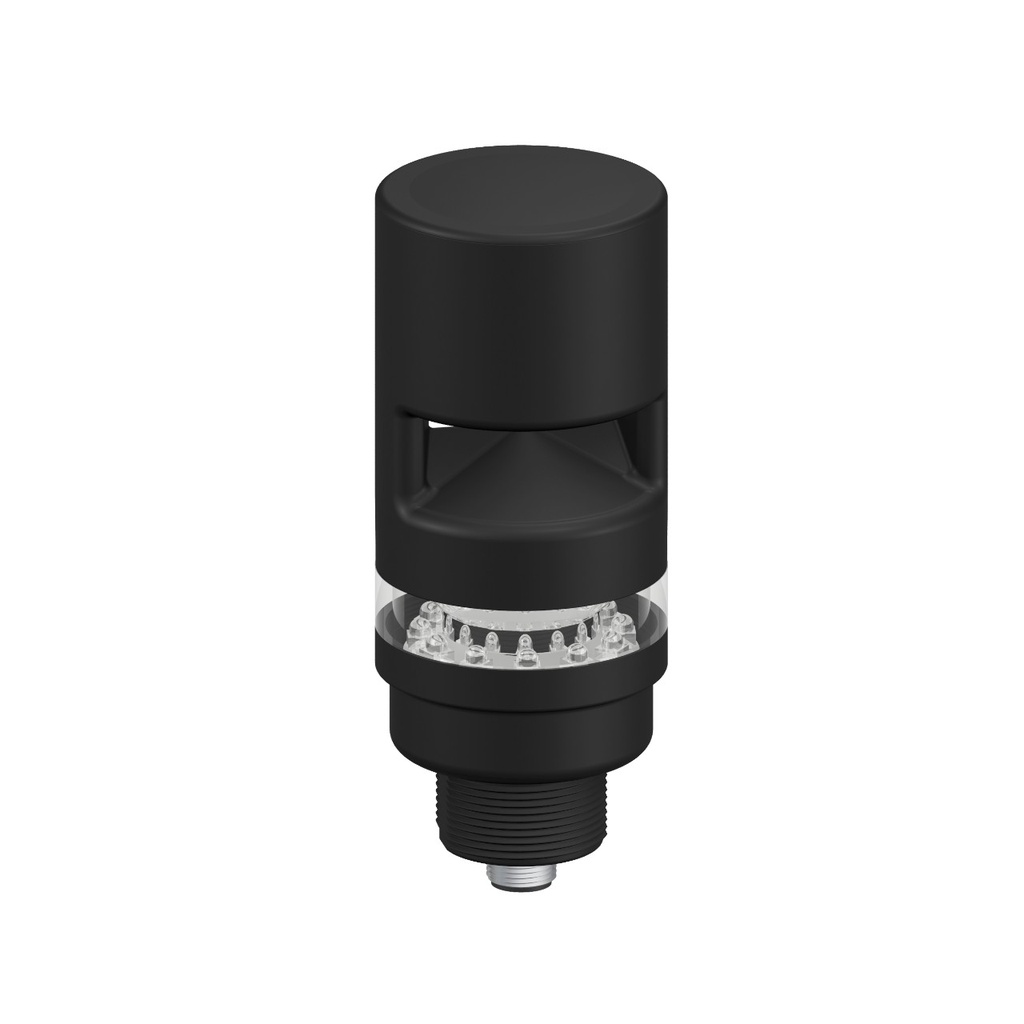 Tl50 Pro Tower Light With Io-Link Sealed Omni-Directional Audible With Volume Adjust, Beacon Black Housing: 1 Lighted Segment, TL50BL1AOSIKQ