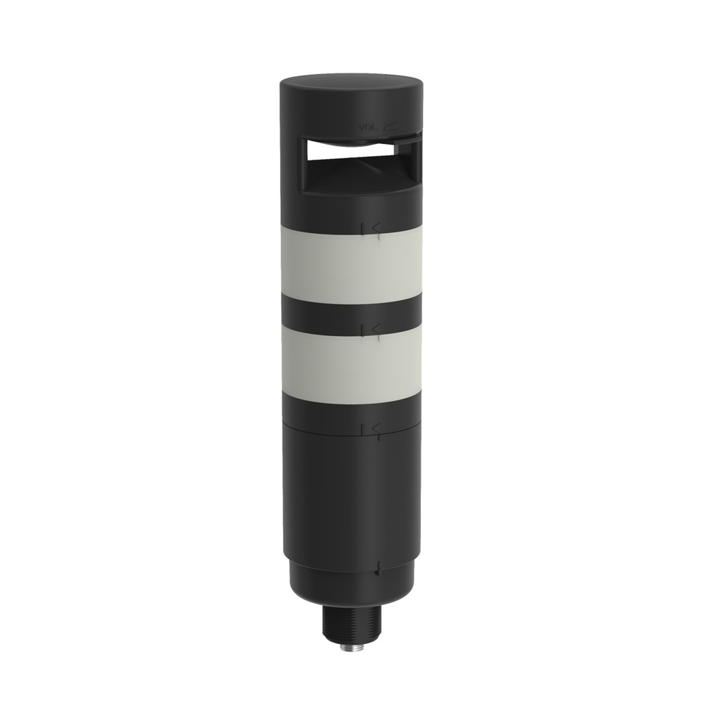 Tl70 Tower Light, Black Housing: 2-Color Audible Indicator, TL70ZBGAQ