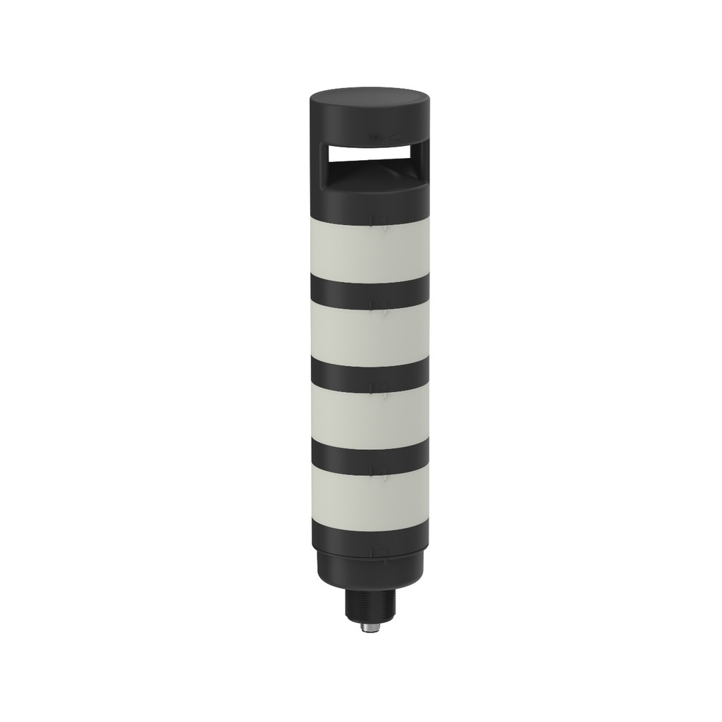 Tl70 Tower Light, Black Housing: 4-Color Loud Audible Indicator, TL70RRRGALQ-804633