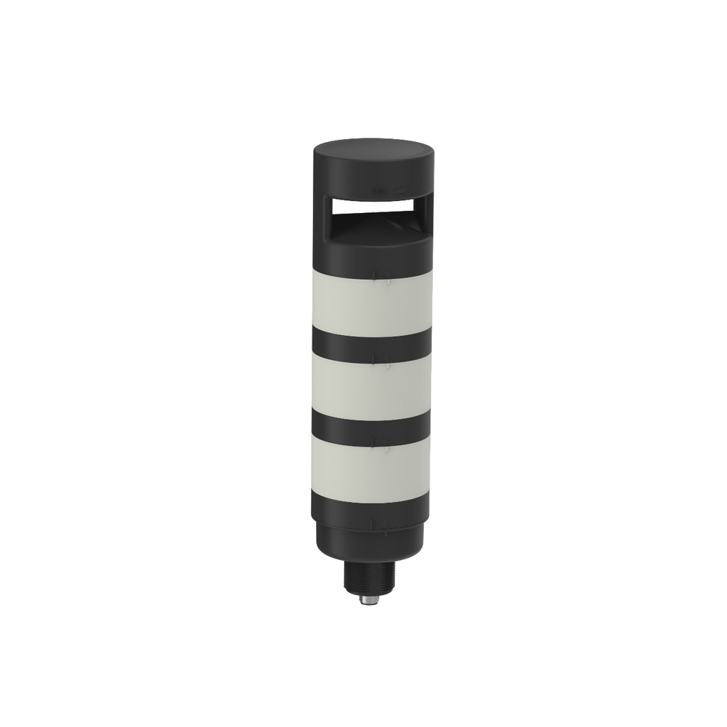 Tl70 Tower Light, Black Housing: 3-Color Loud Audible Indicator, TL70YBRALQ