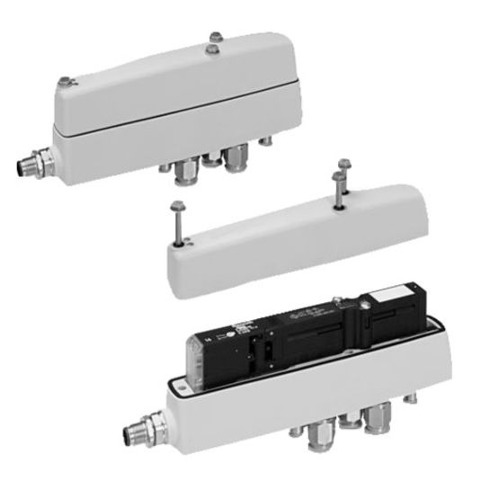 AVENTICS CL03-EV Series Directional Valve, 16 mm, 2 Way - 3/2 NO/NC, Manual Override w/Detent