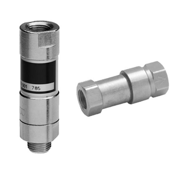 AVENTICS NR01 Series Shut-Off Valve, G 1/2 Internal Thread to G 1/2 External Thread, Brass, FKM Seal