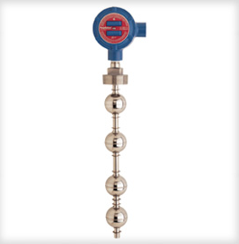 GEMS LS-800-3-SS-SS-SPST-020-GR2-3, L3:6" NC  L2: 16" NC, L1: 21" NC, L0: 23", LEAD LENGTH 24", 2" NPT, 150# MAX PRESSURE, STEM LENGTH 6-36"