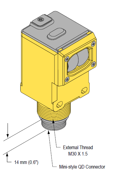 Q45 Series: Diffuse, Q45BW13DLQ