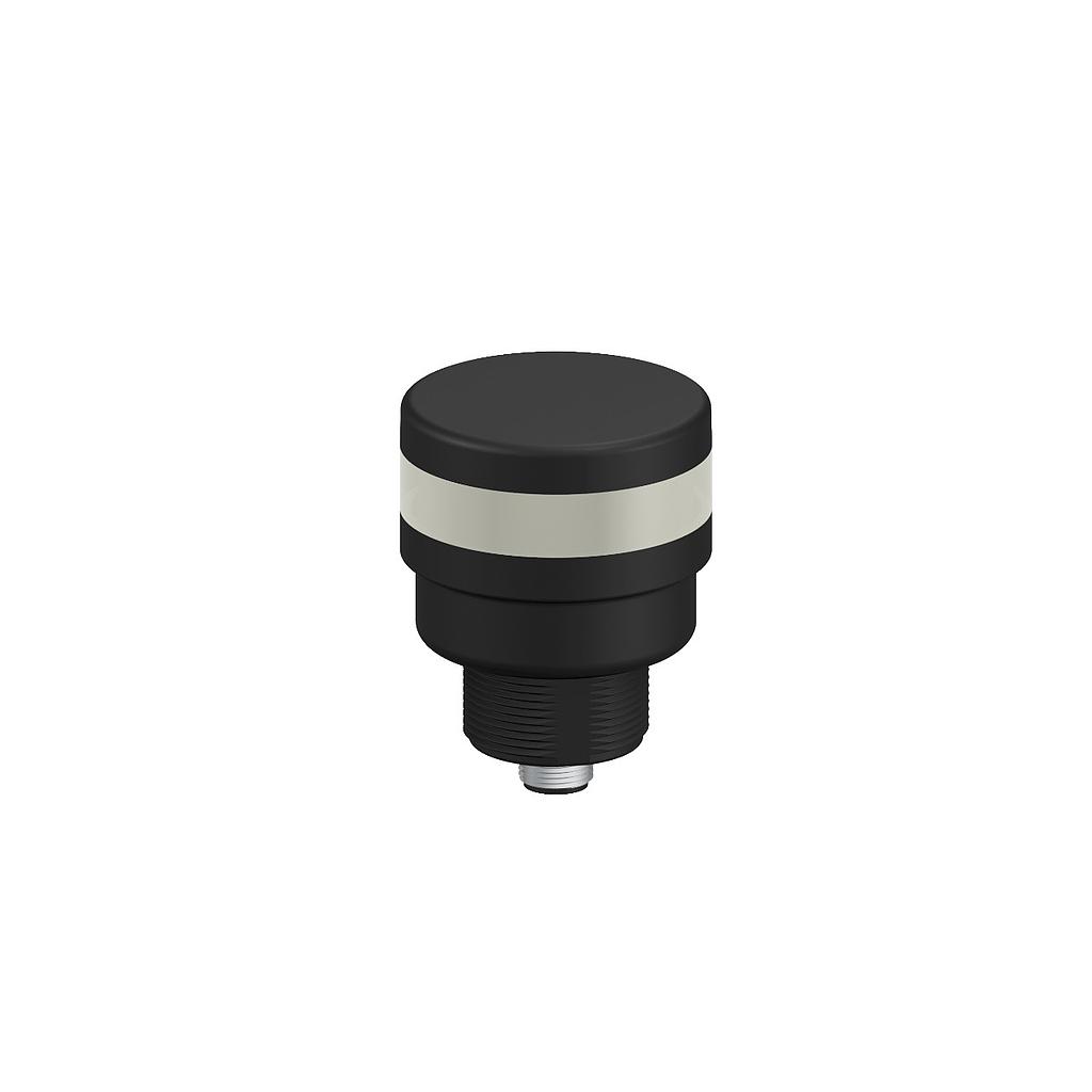 TL50 Pro Tower Light with IO-Link, Compact Black Housing: 1-Segment, TL50C1KQ